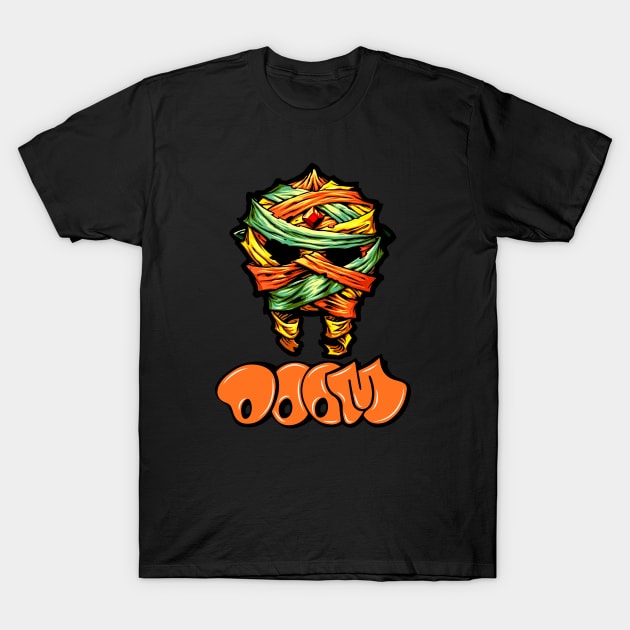 MF Doom Mummy T-Shirt by Juancuan